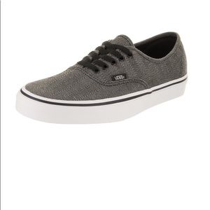 Vans authentic oversized herringbone gray sneaker